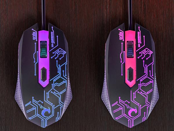 Gaming keyboard and mouse bundle for PS5 Xbox & PC