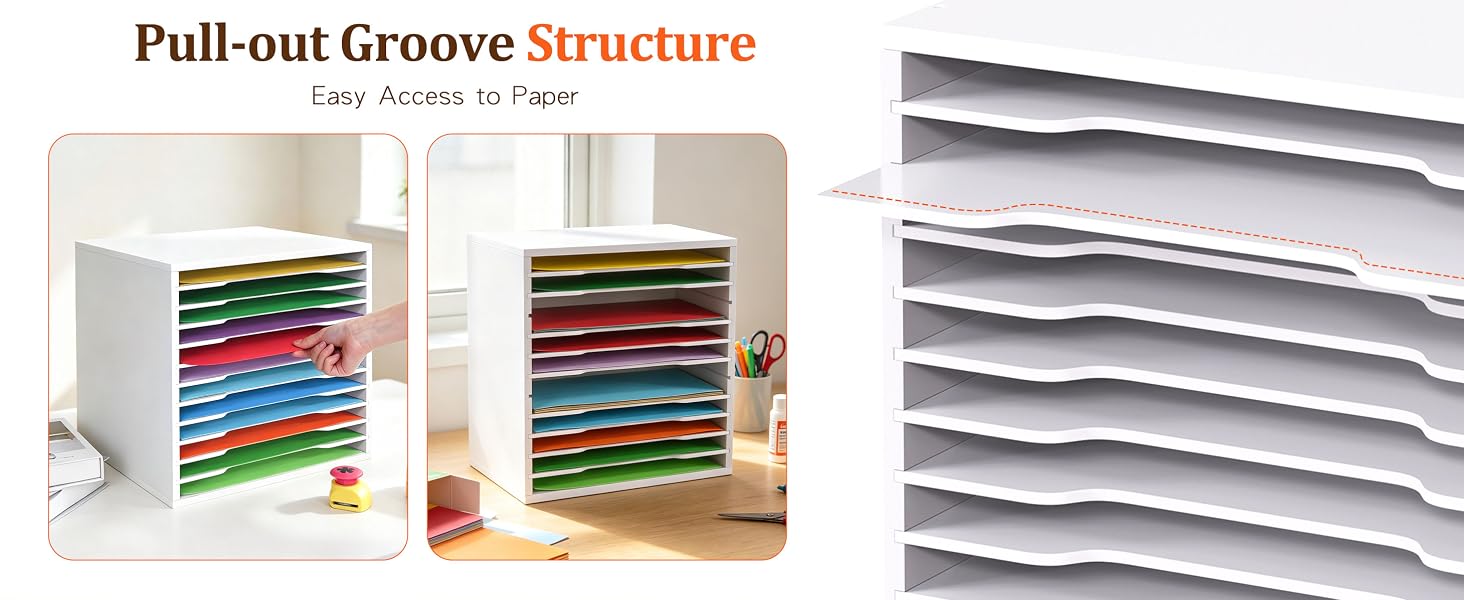 12x12 paper storage organizer