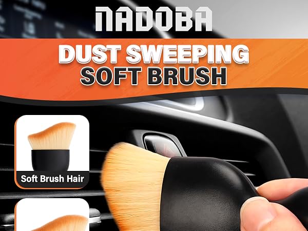 car interior duster soft brush brush for car detailing car soft cleaning brush leather seat brush