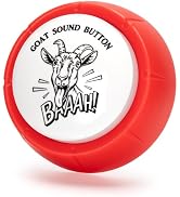 Dalycro Shrieking Goat Sound Button for Fun Desk Toy Prank Button with Goat Sound Perfect for Off...