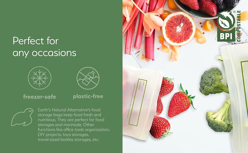 zipoc bag, ziplock bag, resealable bag, freezer bag