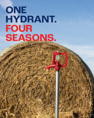Merrill MFG. No Lead C1000 Yard Hydrant - One Hydrant, Four Seasons