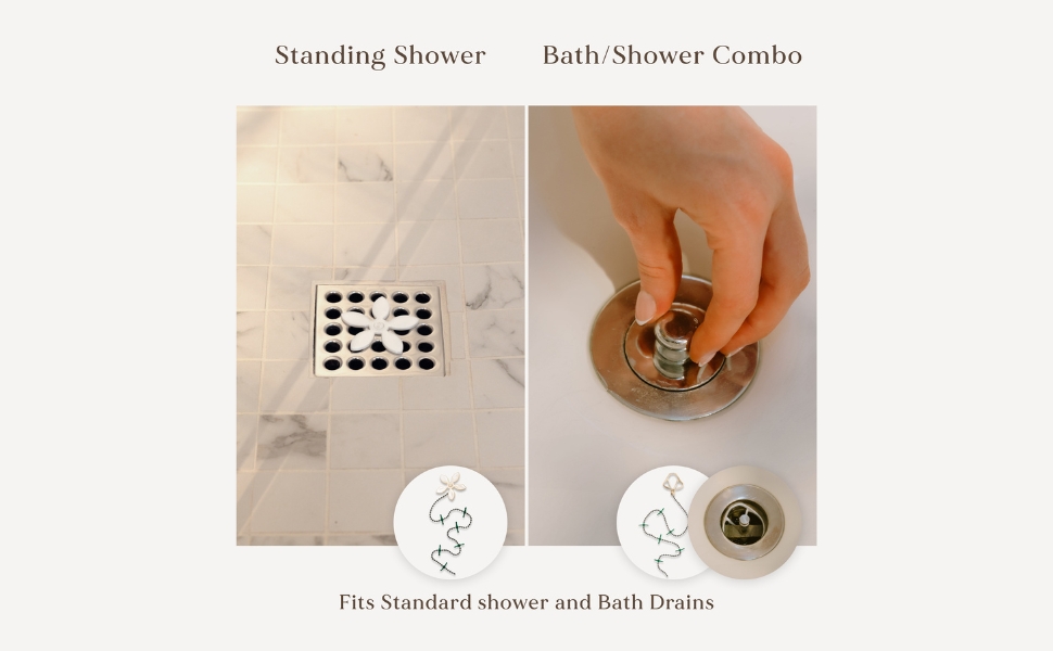 Comparing DrainWig Shower vs DrainWig Bath