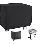 Guisong Flat Top Grill Cover Compatible with Royal Goumet 2 Burner Griddle, 38 Inches Waterproof ...