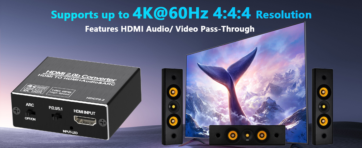 hdmi arc to optical audio adapter