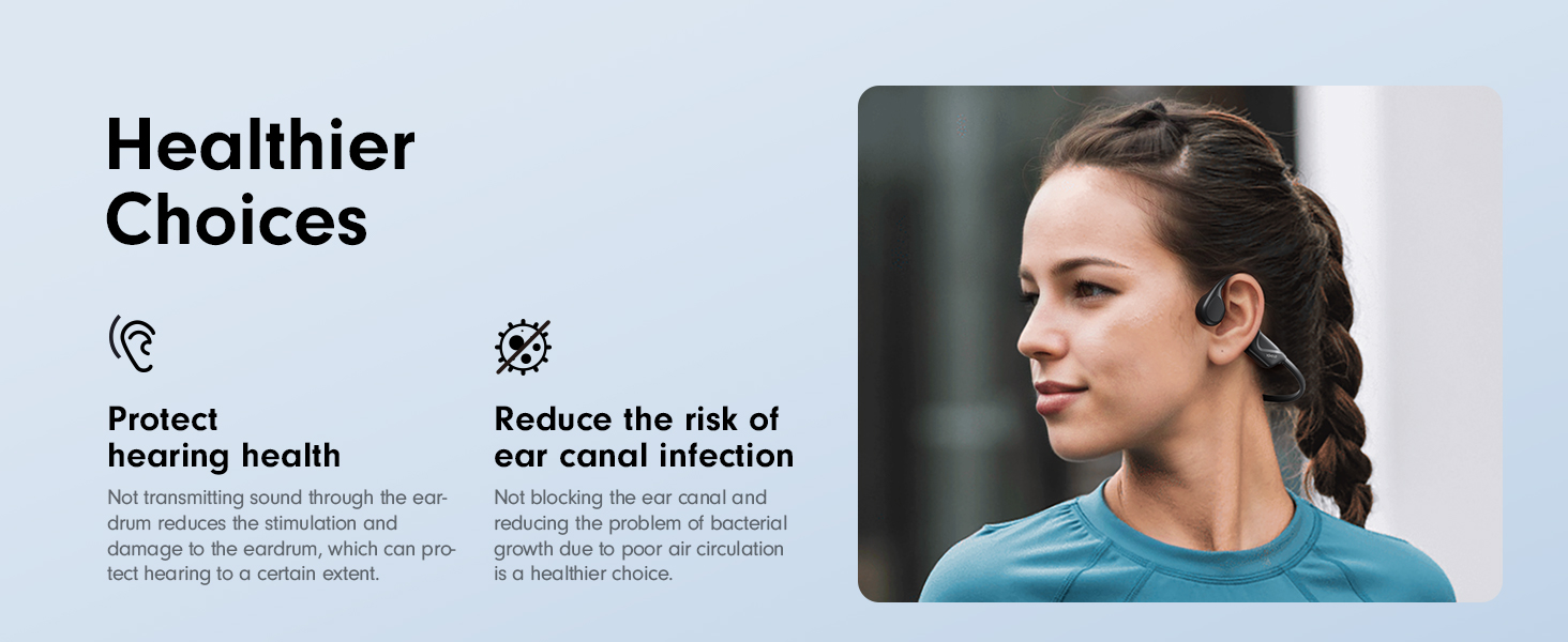 audífonos de conducción osea