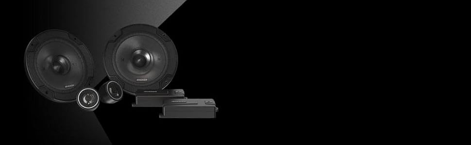 KICKER Performance Audio CS Series Component Speakers