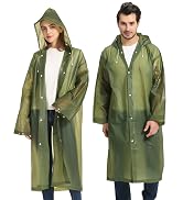 army green adult raincoat