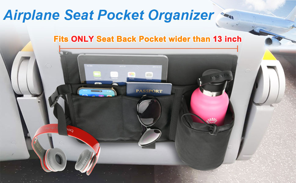 Airline Seat Hanging Pockets for Tablet