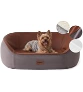 ZOMISIA 45D Orthopedic Memory Foam Dog Sofa Set with 3 Washable Cover for Summer and Winter - One...