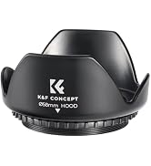 K&F Concept 58mm Tulip Flower Lens Hood for Canon Rebel T8i T7 T7i T6i T6 T6s T5i T5 T4i T3i SL3 ...