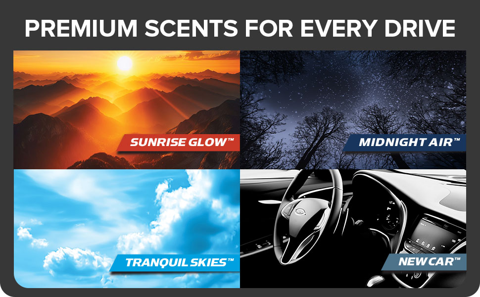 Armor All offers premium scents for every drive