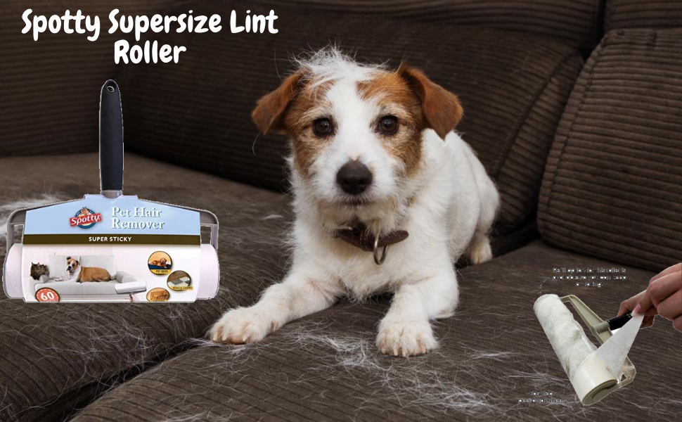 Spotty Supersize Lint Roller