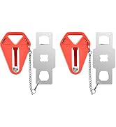 Portable Door Lock Home Security, Upgraded Travel Lock Apartment Hotel Lock