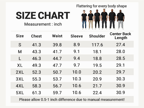 casual t shirts for men