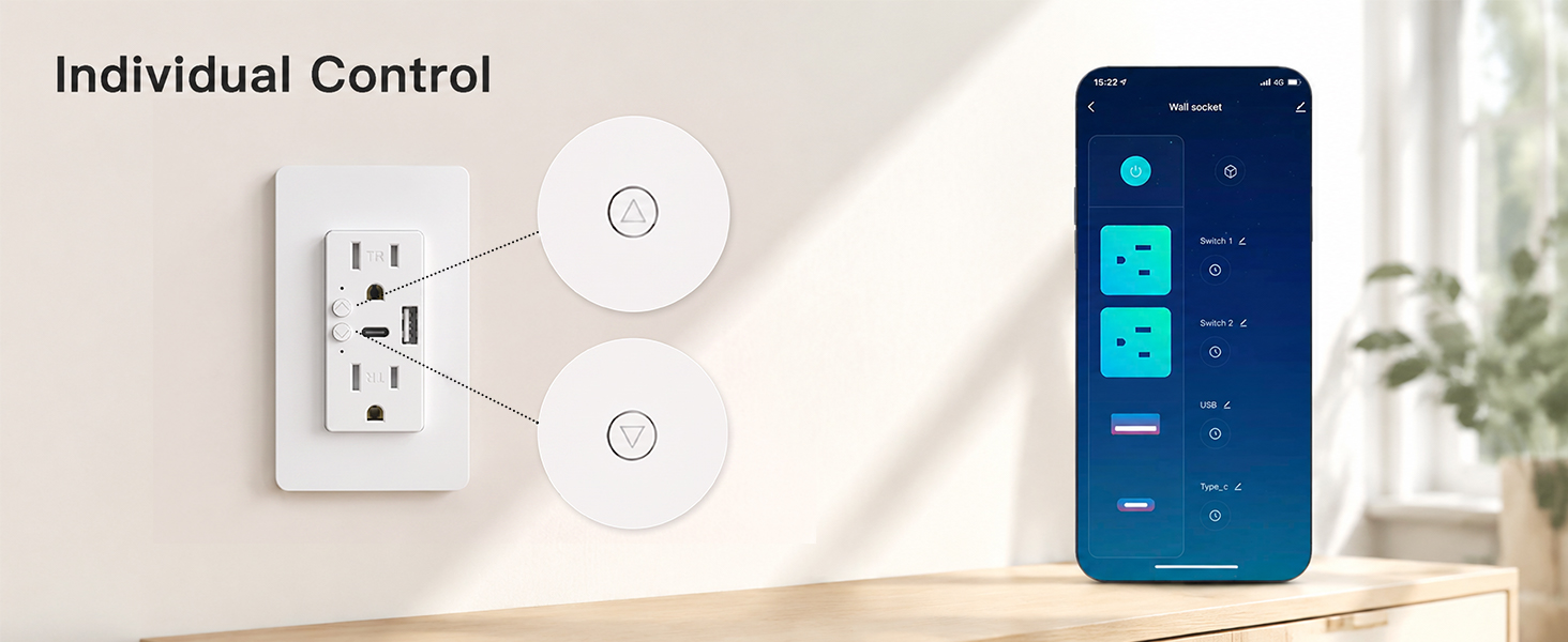 WiFi wall outlet