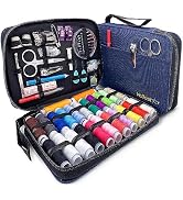 Easy to Use Sewing Kit for Adults and Kids - Needle and Thread Kit with Sewing Supplies and Acces...