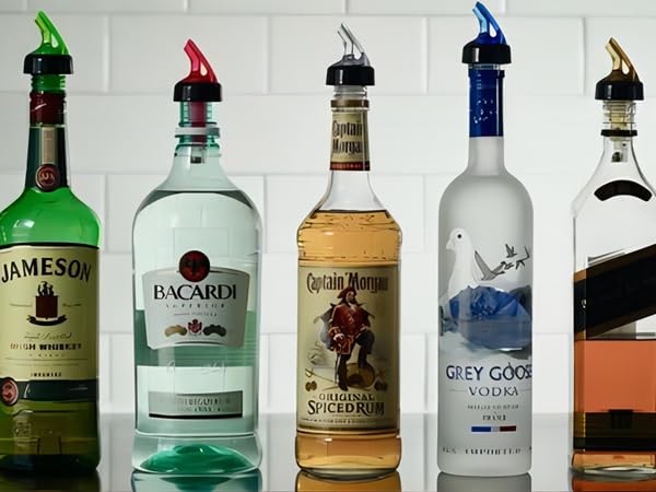 Measured Pour Spout for Liquor Bottles