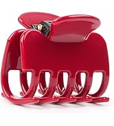 MAORULU 2.2 Inch Medium Acetate Hair Claw Clip for Women, Small Jaw Clips for Thin and Medium Hai...