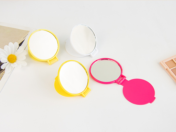 compact pocket mini small folding cute makeup purse mirror bulk set of 12 for women as gift favor