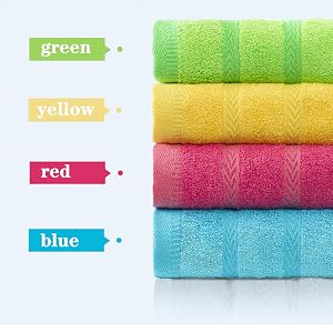 Colorful Children Hand Towel kid towels bamboo baby washcloths kids towels for boys gilrs