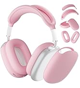 ATUAT for AirPods Max Case Cover, Protective Silicone Skin Accessories Anti-Scratch Ear Pad Case ...