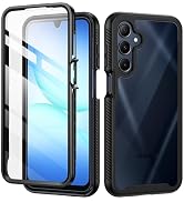 seacosmo Designed for Samsung Galaxy A17 A16 5G Phone Case, Full Body Shockproof Cover, with Buil...