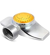 SYOOY 360 Degree Metal Spot Sprinkler,Small Sprinkler Garden Sprinklers for Small Areas Lawn Spri...