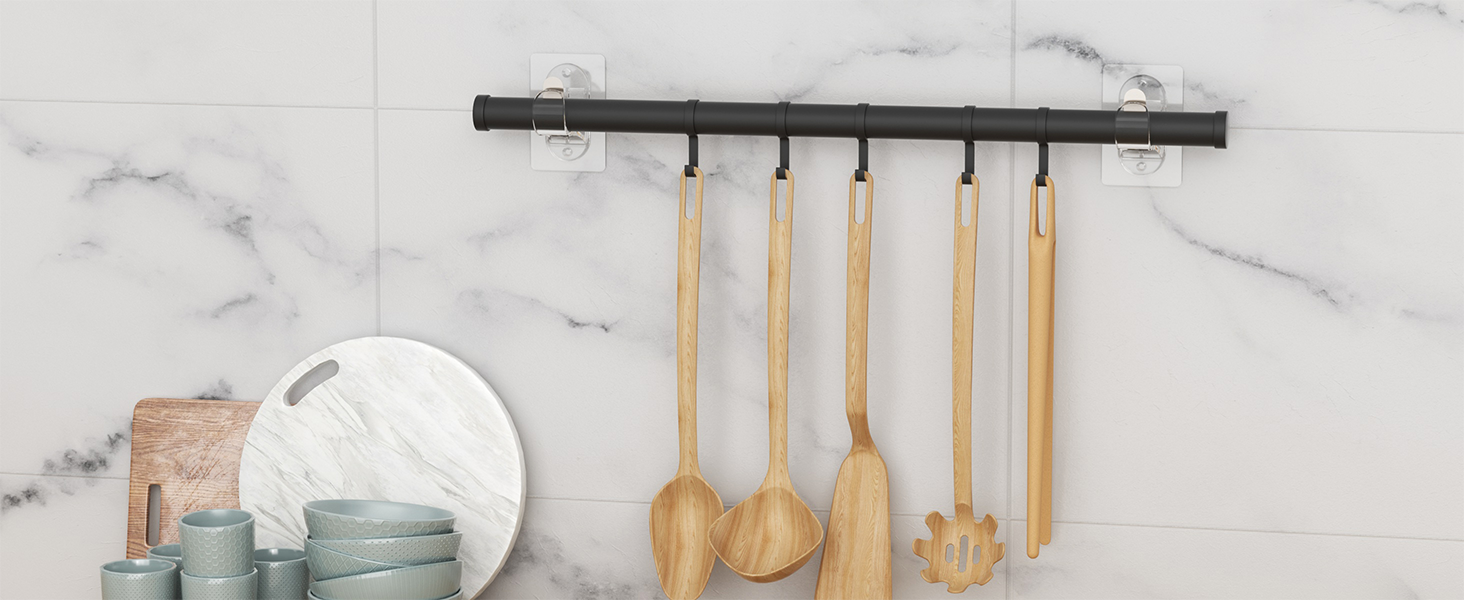 curtain rods no drilling
