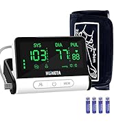 Blood Pressure Monitor Automatic Upper Arm Machine with Irregular Heartbeat Alert, Accurate Adjus...
