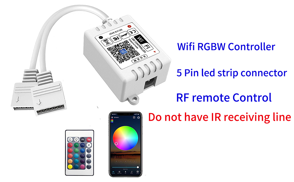 wifi rgbw led controller