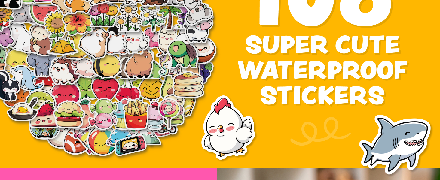 water bottle stickers