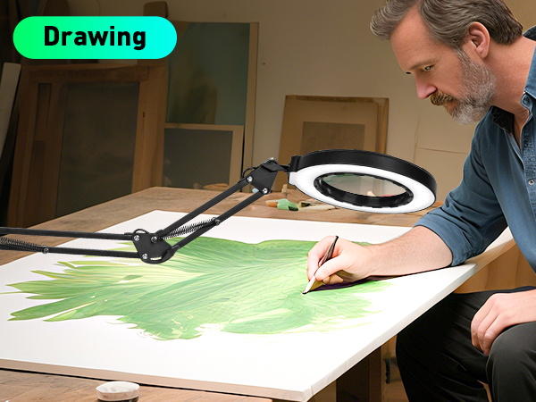 magnifying lamps for crafts