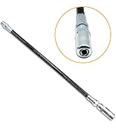 FIXSMITH-Grease-Gun-Hose,4500 PSI,12 Inch Flexible Whip Hose Extension with Coupler for Hand Oper...