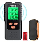 Proster 3 in 1 EMF Detector, Electric Magnetic and RF/Microwave Detector, for 5G, Cell Towers, Wi...