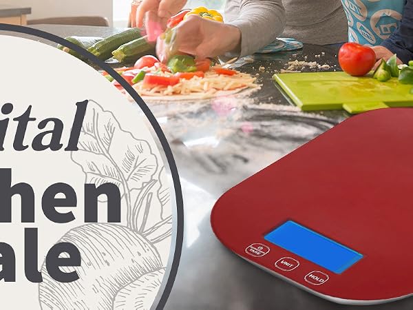 picture of the scale with cut vegetables