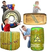 Skywin Inflatable Obstacles - Inflatable Obstacle Set Play War Obstacles and Laser Tag Obstacles ...