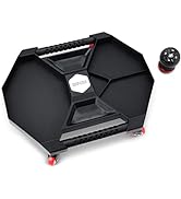 DNA Motoring TOOLS-00200 Automotive Rolling Tool Creeper with Lamp, 4 X 2" Swivel Casters, 30 lbs...