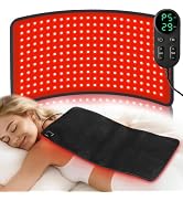 Ezona Red Light Therapy Pad for Body Pain, 24 x 12 inch, Large | 660/850nm Infrared Light Therapy...