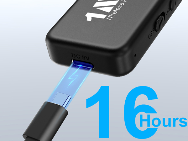 long battery life bluetooth AUX adapter