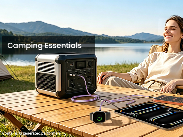 Multi Device Charging Cable-Camping Essentials