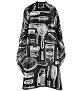 Barber Cape Hair Cutting Cape Waterproof Barber Cape for Men Hair Cutting Capes for Adults Hair C...