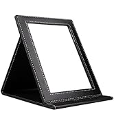 DUcare Portable Folding Vanity Mirror with Stand, Large