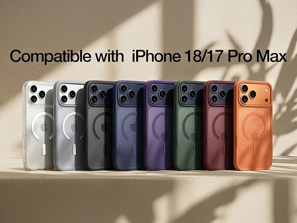 CACOE Magnetic Case for iPhone 18 Pro Max/17 Pro Max