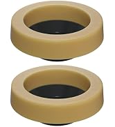 Hibbent 2 Pack Toilet Wax Ring, Thick Toilet Bowl Wax Ring Gasket for Toilet Bowl, Polyethylene F...