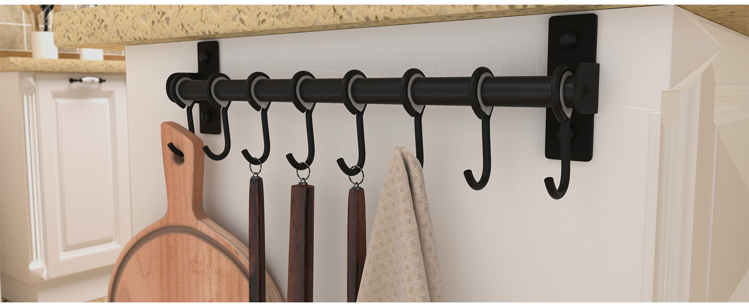 Kitchen utensil rack