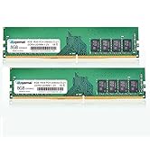 PC4-25600 DDR4 3200 16GB Kit (2x8GB) RAM PC4 25600U 3200MHZ 1Rx8 288-pin 1.2v 16G Memory Upgrade ...