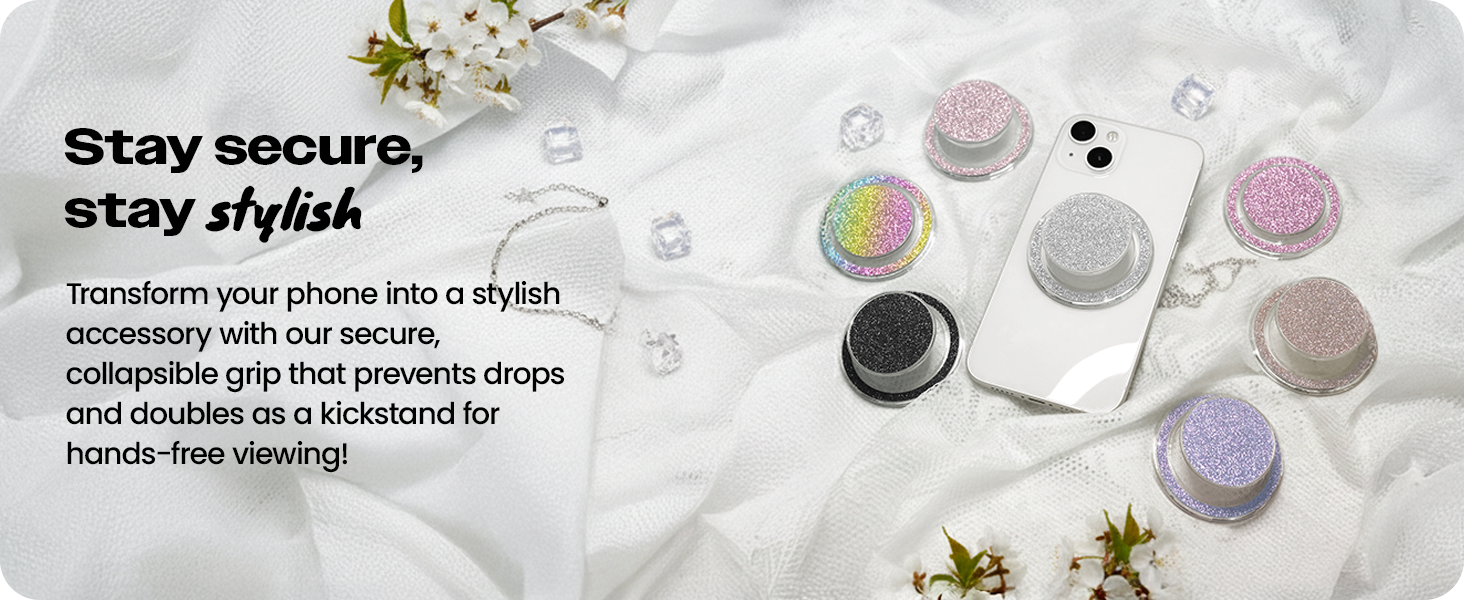 Glitter round