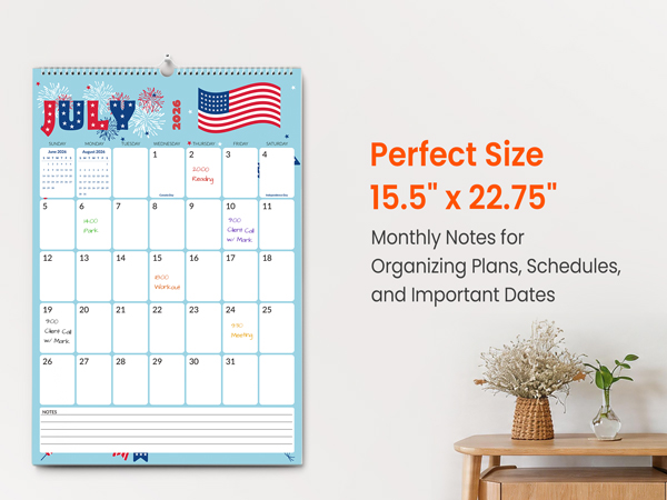 Wall Calendar 2026-2027