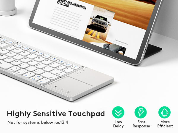 Sensitive touchpad